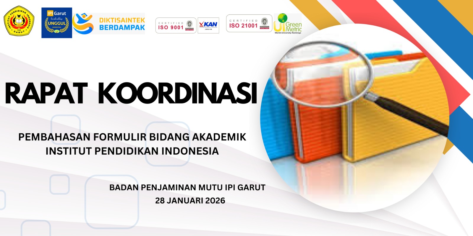 BPM IPI Garut Gelar Rapat Koordinasi Pembahasan Formulir Bidang Akademik